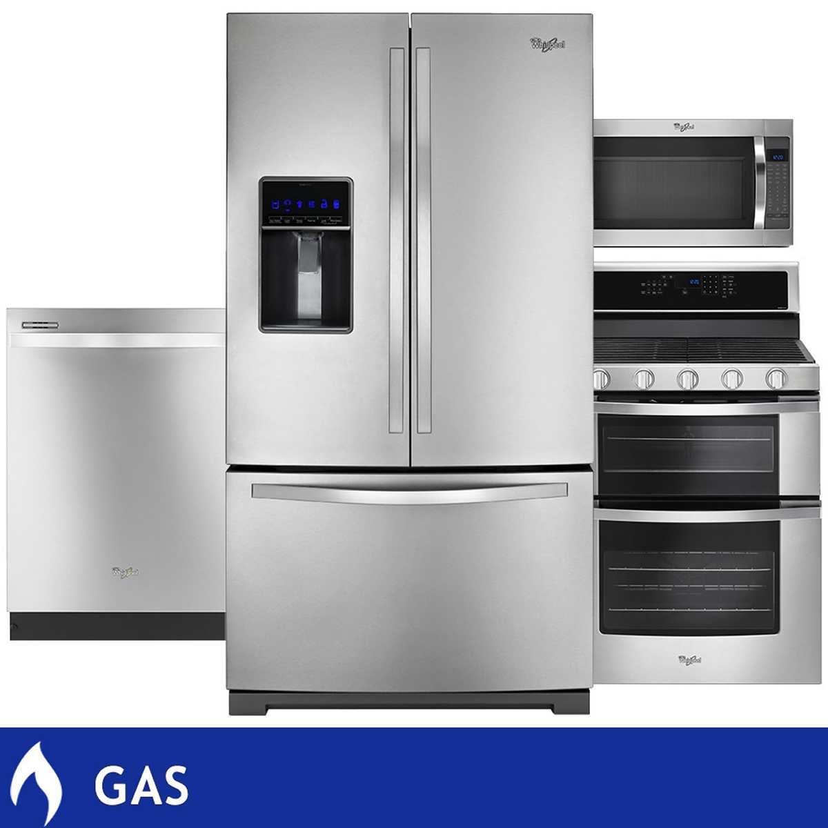 Uncategorized Kitchen Appliances Name costco holiday savings on name brand appliances starts now whirlpool 4 piece gas 25cuft 3 door french refrigerator kitchen suite in stainless
