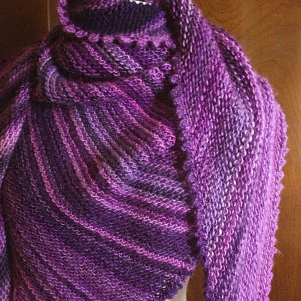 Authentic Knitting Board - 10 Popular Shawl Patterns &