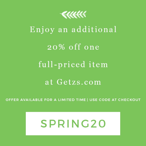 Getzs coupon code