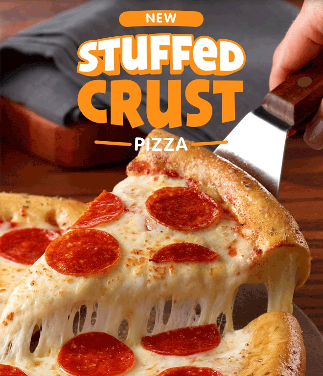 Chuck E. Cheese - NEW: $2 Stuffed Crust Pizza