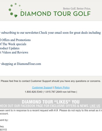 Carl's golfland coupon code