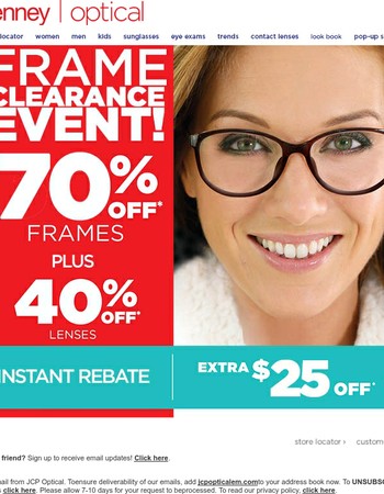 jcpenney optical coupon