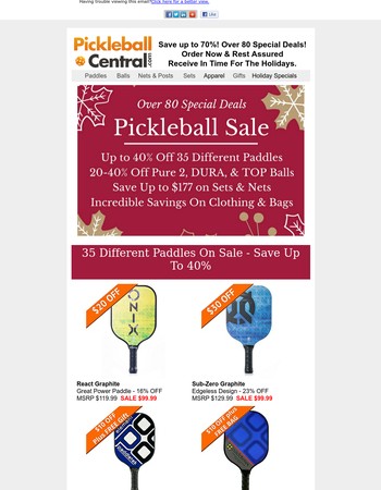 Pickleball central coupon code