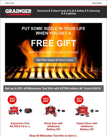 Grainger discount coupons