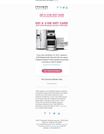 Frigidaire Home Products Coupons September 2017: Coupon & Promo Codes