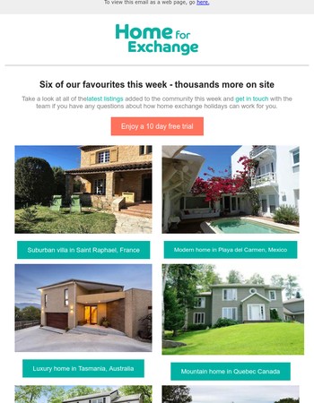 Homeforexchange canada