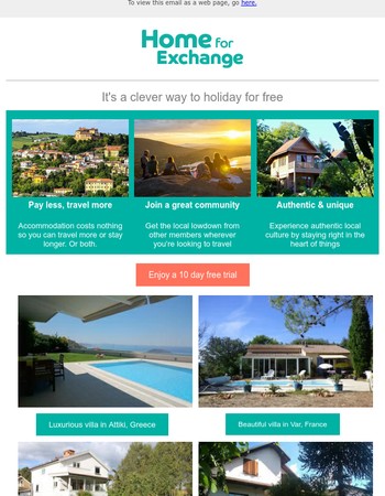 Homeforexchange canada